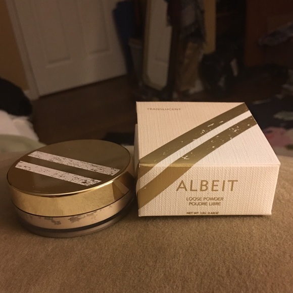 NIB🍑ALBEIT/ANTHRO-Translucent setting powder-full - Picture 3 of 5